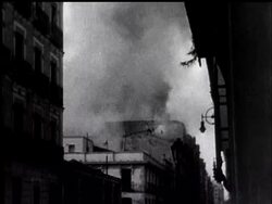 Madrid - The ruins of Madrid. News Clip