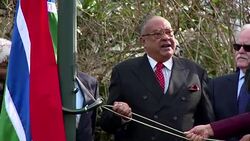 CLEAN : Flag raised at Commonwealth as Gambia rejoins News Clip