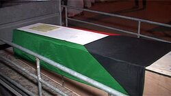 CLEAN : Bodies of Kuwait victims flown to Iraq's holy city of Najaf News Clip