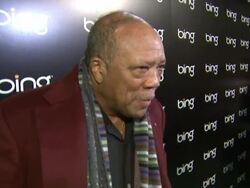Quincy Jones at Bing Bar Sundance 2012 - Day 3 in Park City, Utah, on 1/21/2012 (Footage by WireImage Video/Getty Images Entertainment Video) Stock Footage
