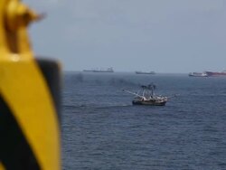 After fishing Stock Footage