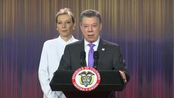 Santos comments after Nobel peace prize win News Clip