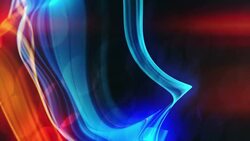 Loop abstract smoke and bokeh fire and ice Stock Footage