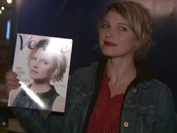 Amy Seimetz at the Verge Launch Party in Park City, UT. 01/19/13. (Footage by WireImage Video/Getty Images Entertainment Video) Stock Footage
