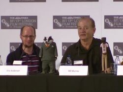 Fantastic Mr. Fox Press Conference - London Film Festival Stock Footage
