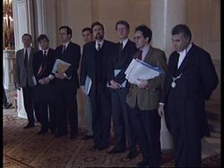 FRANCE: PARIS: UN WAR CRIMES TRIBUNAL INDICT FIRST MUSLIM SUSPECTS News Clip