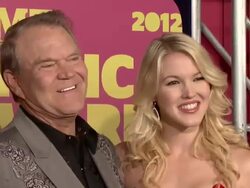 Glen Campbell at 2012 CMT Music Awards Stock Footage