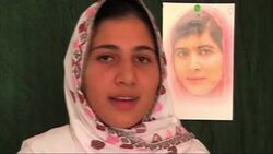 +4:3 Residents in Malala Yousafzai's hometown celebrate Nobel prize News Clip