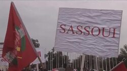 CLEAN : Tens of thousands rally in support of Congo leaders bid to exte News Clip