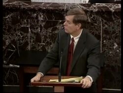 USA: PRESIDENT CLINTON IMPEACHMENT TRIAL: SENATE DEBATE News Clip