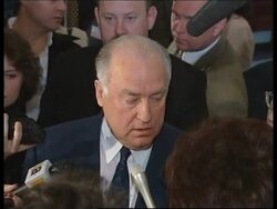 RUSSIA: CHERNOMYRDIN AT PARTY CONGRESS News Clip