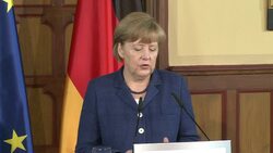 CLEAN : Future of Alstom up to companies involved: Merkel News Clip