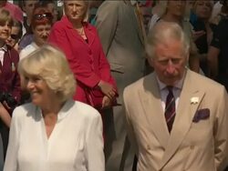 Prince Charles and Camilla meeting singers News Clip