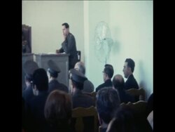 SYND 31/3/70 ETHNOS TRIAL News Clip