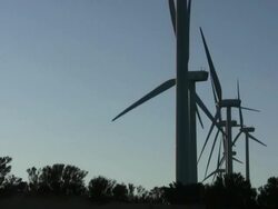 Wind Turbines Stock Footage