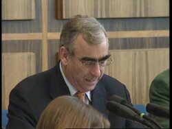 GERMANY: BONN: FINANCE MINISTER THEO WAIGEL PRESS CONFERENCE News Clip