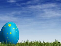 Rolling Easter Egg Stock Footage