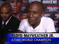 Six-time world champion Floyd Mayweather Jr. will meet lightweight champ Juan Manual Marquez July 18th in Las Vegas. Mayweather last fought in December of 2007. (May 19) News Clip