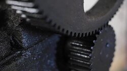 HD Dolly:GEARS ROTATING LOOP. Stock Footage