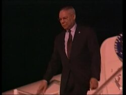 Powell arrives for ASEAN meeting News Clip