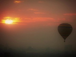 Hot Air Balloon Stock Footage