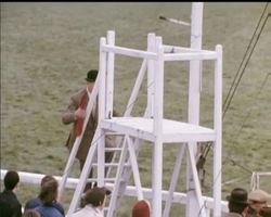 RUNNING OF THE 127TH GRAND NATIONAL - COLOUR SPECIAL News Clip