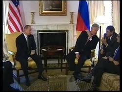 USA: UN MILLENNIUM SUMMIT: CLINTON/PUTIN News Clip