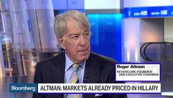 Altman: Markets Are Expecting a Clinton Win News Clip