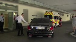 CLEAN : British cancer boy Ashya King arrives in Prague for treatment News Clip