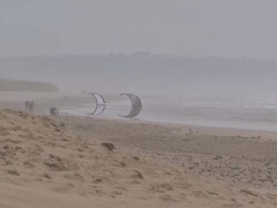 Barnstaple coastline - beach & surfers News Clip