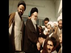 SYND 18 12 79 RIVALRY BETWEEN AYATOLLAHS KHOMEINI AND SHARIAT-MADARI Instructional Video