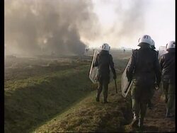 Germany - Protest over nuclear waste transport News Clip