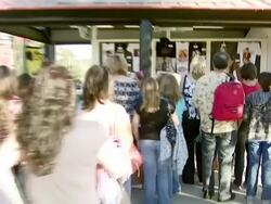 Aly and AJ Presented with Custom Fender Guitars to Kick-Off Summer Tour Stock Footage