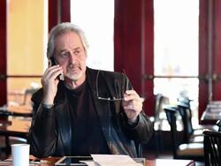 MS Owner of floral shop working on his tablet / Santa Fe, New Mexico, United States Stock Footage