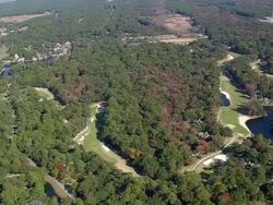 WS AERIAL View of Harbor Town / South Carolina, United States Stock Footage