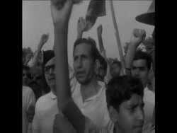 SYND 22 8 68 DEMONSTRATIONS AT RUSSIAN EMBASSY News Clip