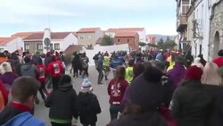 CLEAN : Spanish village chases away evil in new year tradition News Clip