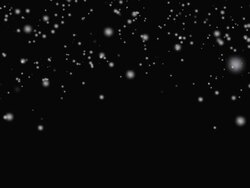 Snow fall moving left. Loop Stock Footage