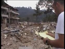 Israelis hold memorial service on beach  where tsunami struck News Clip
