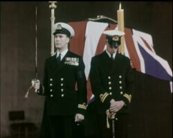 LYING IN STATE (in Colour) News Clip