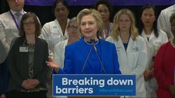 Clinton: Should be About Families, Not Politics News Clip