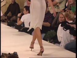 UK: LONDON FASHION WEEK THIRD DAY UPDATE News Clip