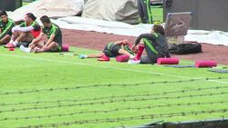 CLEAN : Mexican team trains ahead of friendly game against Israel News Clip