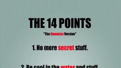 The 14 Points Explained: US History Review Instructional Video