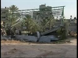 WRAP Israeli Defence Minister in Sderot, a'math of airstrikes in Gaza, Olmert News Clip