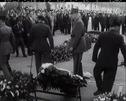 DE GAULLE DEMONSTRATION - News Clip