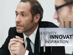 Business Cubes (Loopable) Stock Footage