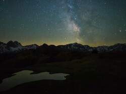 Starry Night Stock Footage
