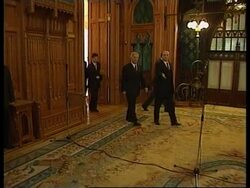 RUSSIA: TALKS WITH ALBANIA ON FUTURE OF BALKANS News Clip