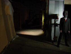 HD: Flat panel TV crashes to the ground Stock Footage